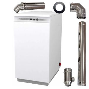 Firebird Envirogreen Kitchen Heat Only Commercial Oil Boiler 73-100kW with Stainless Steel 8