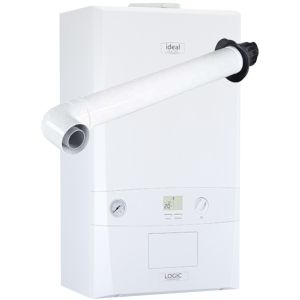 Ideal Logic2 S15 15kW System Gas Boiler 228352 with Horizontal Flue Kit