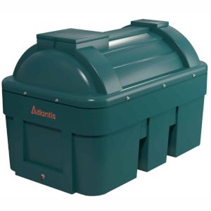 Atlantis 1350 Litre Horizontal Plastic Bunded Oil Tank