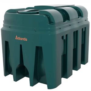 Atlantis 2450 Litre Horizontal Plastic Bunded Oil Tank