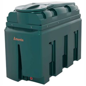 Atlantis 1200 Litre Slimline Plastic Bunded Oil Tank