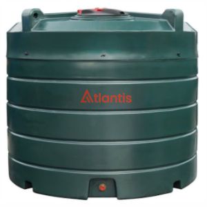 Atlantis 2500 Litre Vertical Plastic Bunded Oil Tank