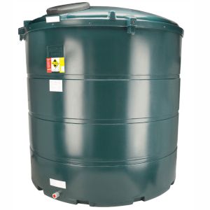 Atlantis 5000 Litre Vertical Plastic Bunded Oil Tank