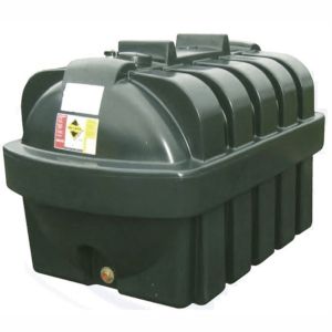 Atlantis 1300 Litre Horizontal Plastic Single Skin Oil Tank