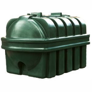 Atlantis 2450 Litre Horizontal Plastic Single Skin Oil Tank