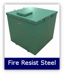 Fire Resistant Steel Oil Tanks