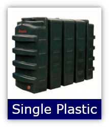 Single Plastic Oil Tanks